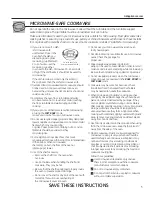 Preview for 5 page of GE CVM1790SS1SS Owner'S Manual