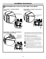 Preview for 9 page of GE CVM2072SMSS Installation Instructions Manual