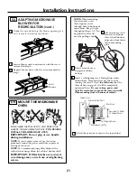 Preview for 21 page of GE CVM2072SMSS Installation Instructions Manual