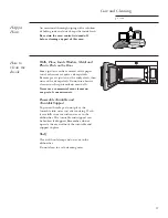 Предварительный просмотр 37 страницы GE CVM2072SMSS Owner'S Manual