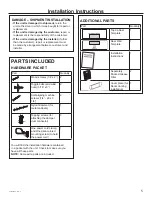 Предварительный просмотр 5 страницы GE CVM517P2RS1 Installation Instructions Manual