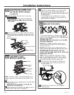 Предварительный просмотр 18 страницы GE CVM517P2RS1 Installation Instructions Manual