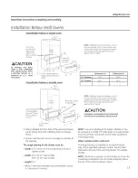 Preview for 13 page of GE CW9000 Owner'S Manual