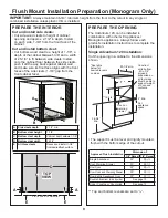 Preview for 9 page of GE CWB7030 Installation Instructions Manual