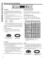 Preview for 12 page of GE CWB7030 Owner'S Manual