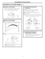 Предварительный просмотр 29 страницы GE CWS21SSEBFSS Owner'S Manual And Installation Instructions