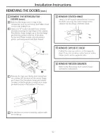 Предварительный просмотр 32 страницы GE CWS21SSEBFSS Owner'S Manual And Installation Instructions