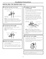 Предварительный просмотр 36 страницы GE CWS21SSEBFSS Owner'S Manual And Installation Instructions