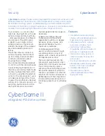 GE CyberDome II Brochure & Specs preview