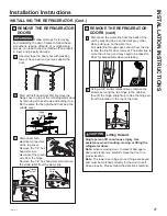 Preview for 27 page of GE CYE22UELDDS Owner'S Manual & Installation Instructions