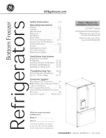 Preview for 1 page of GE CYE23TSDFSS Owner'S Manual And Installation Instructions