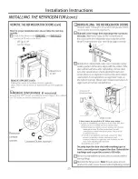 Preview for 25 page of GE CYE23TSDFSS Owner'S Manual And Installation Instructions