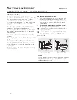 Preview for 12 page of GE CZS25TSESS Owner'S Manual & Installation Instructions