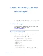 Предварительный просмотр 11 страницы GE D.20 RIO Hardware User Manual