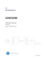 Preview for 1 page of GE D20 Technical Overview