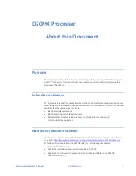 Preview for 7 page of GE D20MX User Manual