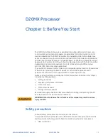 Preview for 13 page of GE D20MX User Manual