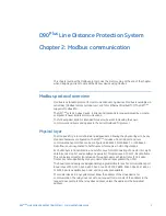 Preview for 7 page of GE D90 Plus Communications Manual