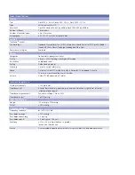 Preview for 2 page of GE Dash 3000 Specifications