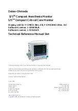 Preview for 213 page of GE Datex-Ohmeda S/5 Series Technical Reference Manual