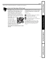 Preview for 17 page of GE DBVH520 Owner'S Manual