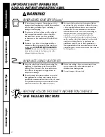 Preview for 4 page of GE DBXR300 Owner'S Manual