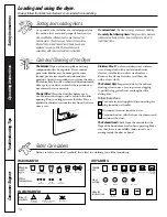 Preview for 10 page of GE DBXR300 Owner'S Manual