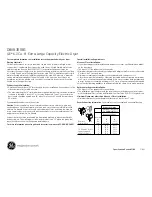 Preview for 2 page of GE DBXR300EG Dimensions And Installation Information