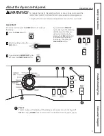 Preview for 5 page of GE DCCH480EK Owner'S Manual & Installation Instructions