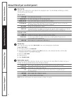 Preview for 6 page of GE DCCH480EK Owner'S Manual & Installation Instructions