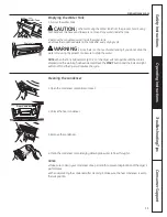 Preview for 11 page of GE DCCH480EK Owner'S Manual & Installation Instructions