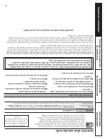 Preview for 32 page of GE DCCH480EK Owner'S Manual & Installation Instructions