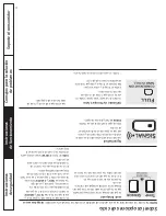 Preview for 52 page of GE DCCH480EK Owner'S Manual & Installation Instructions