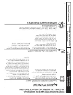 Preview for 57 page of GE DCCH480EK Owner'S Manual & Installation Instructions