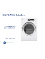 GE DCVH480EK0WW Service Manual предпросмотр