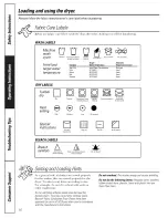 Preview for 16 page of GE DCVH515 Owner'S Manual