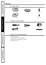 Preview for 20 page of GE DCVH640 Owner'S Manual