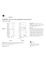 Предварительный просмотр 1 страницы GE DDC4400SAD Dimension Manual