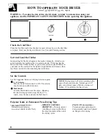 Preview for 6 page of GE DDE4107S Use And Care Manual