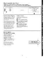 Preview for 5 page of GE DDE5100M Use And Care Manual