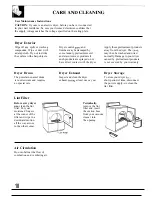 Preview for 10 page of GE DDE5900R Use And Care Manual