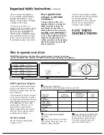 Preview for 4 page of GE DDE6608L User And Care