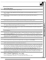 Preview for 9 page of GE DDE7209R Use And Care Manual