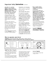 Preview for 4 page of GE DDE7606M Use And Care Manual