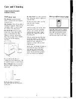 Preview for 13 page of GE DDE8200G Use And Care Manual