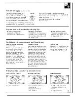 Preview for 7 page of GE DDE8200R Use And Care Manual