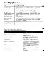 Preview for 8 page of GE DDP1270F Use And Care Manual