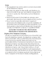 Preview for 3 page of GE DECT 00018 User Manual