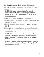 Preview for 61 page of GE DECT 00018 User Manual