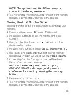 Preview for 65 page of GE DECT 00018 User Manual